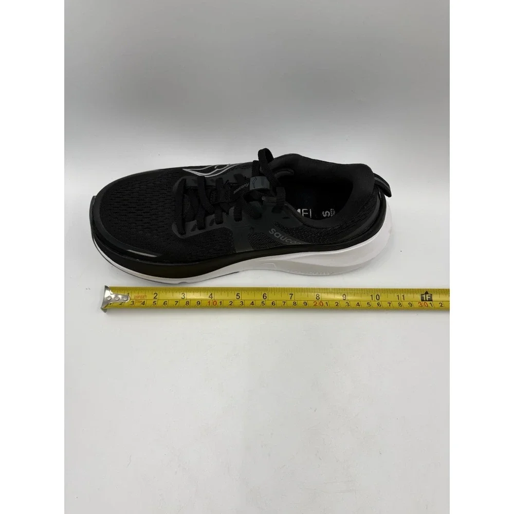 Saucony Guide 18 Womens Black White Athletic Running Sneakers Shoes Size 7.5